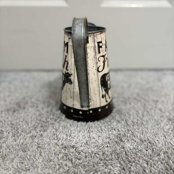 Vintage Farm Fresh Ice-Cold Milk Tin Size 7x15 inches around - Picture 2 of 7